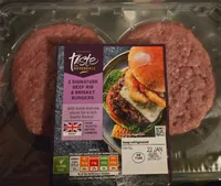 Signature Beef Rib & Brisket Burgers