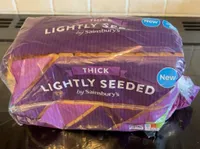 Sainsburys Lightly Seeded Bread thick sliced 800g