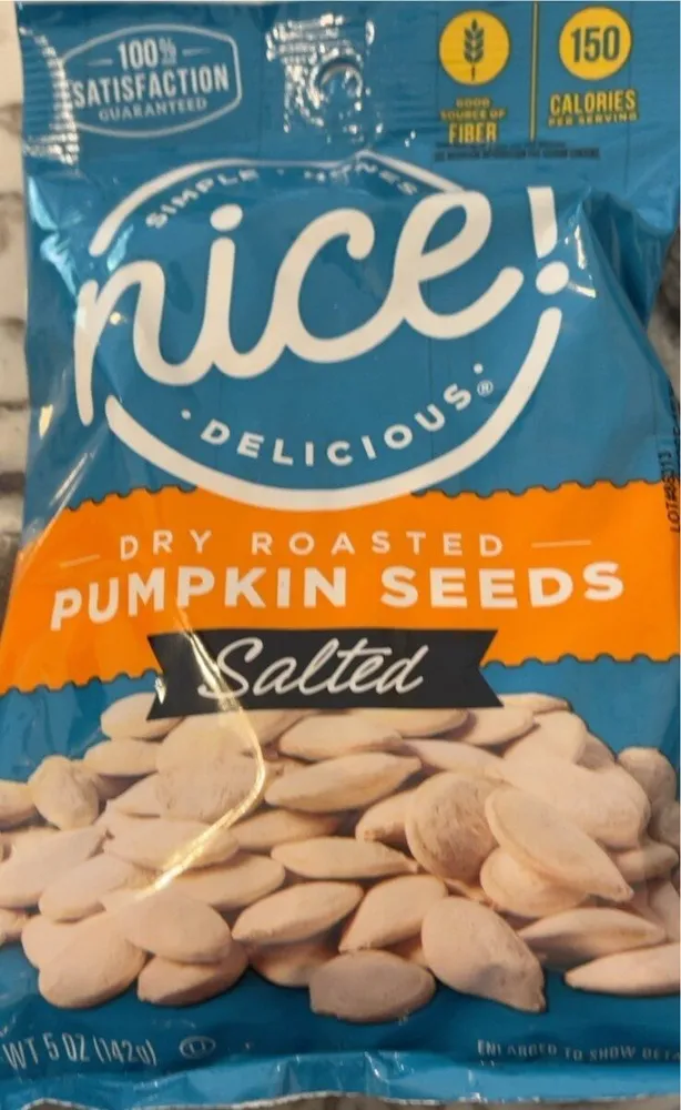 Dry Roasted Pumpkin Seeds