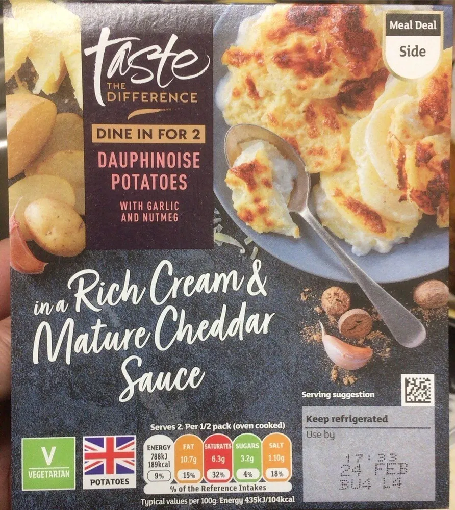 Dauphinoise potatoes