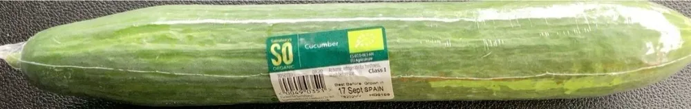So organic Cucumber
