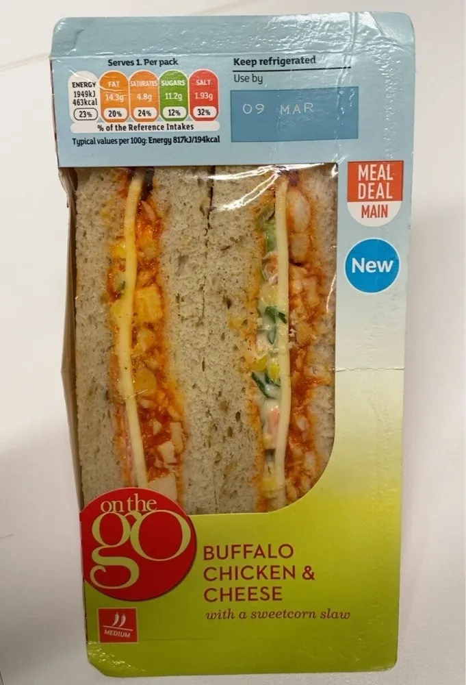 bufferlo chicken and cheese
