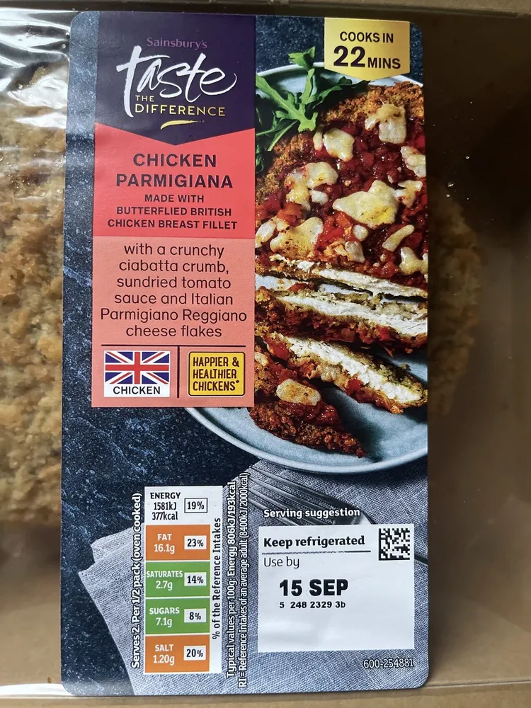 Chicken Parmigiana