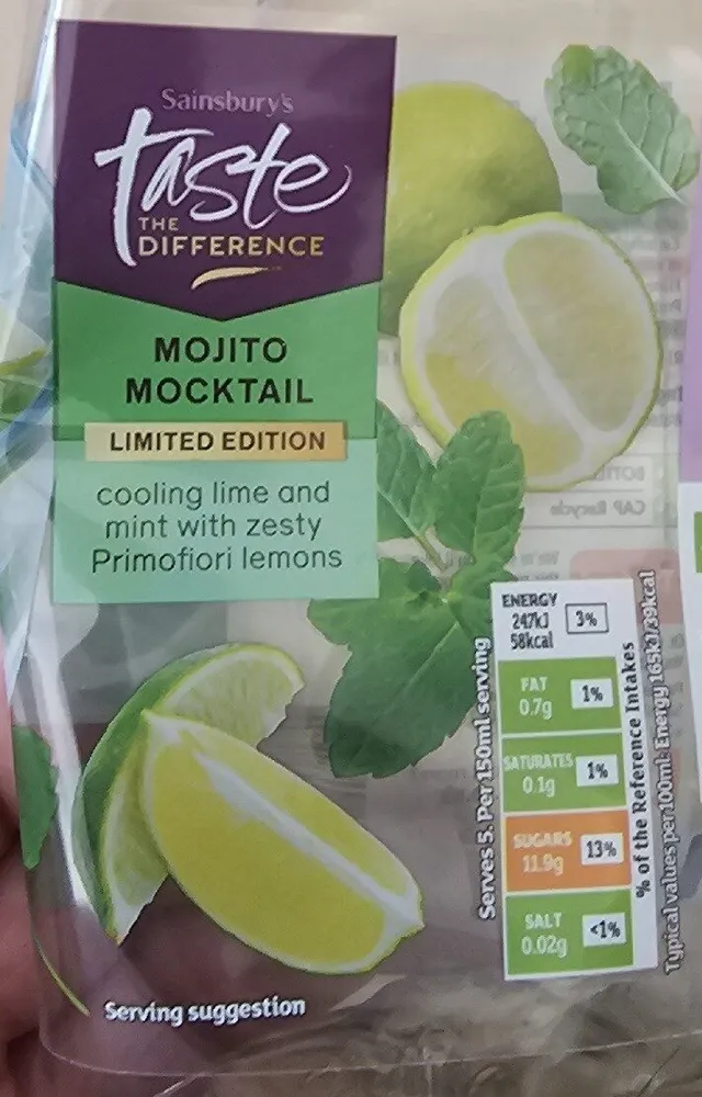 Taste the difference freshly squeezed lemonade
