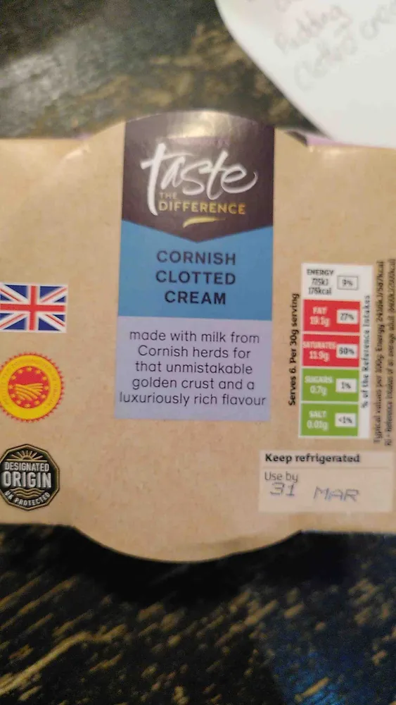 Cornish Clotted Cream