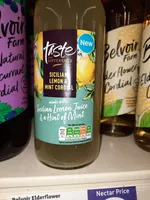 Sicilian Lemon & Mint Cordial