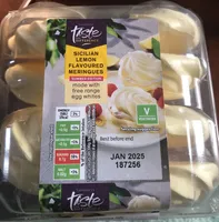 Sicilian Lemon Flavoured Meringues