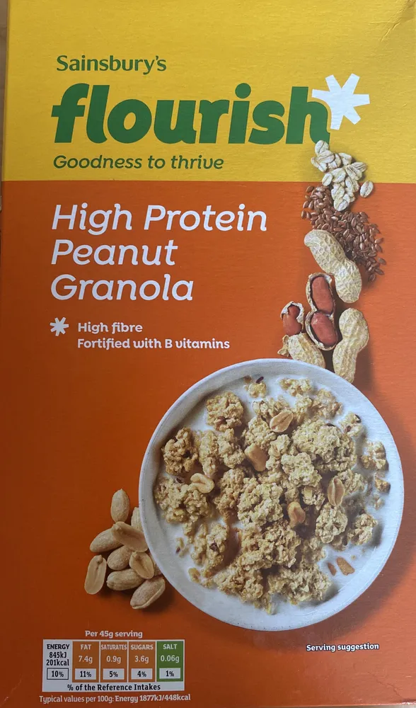 High Protein Peanut Granola