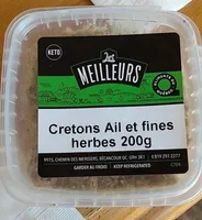 Cretons ail et fines herbes