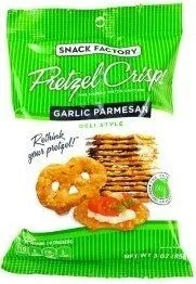 Pretzel Crisps Garlic Parmesan