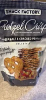 Pretzel Crisps Sea Salt & Cracked Pepper