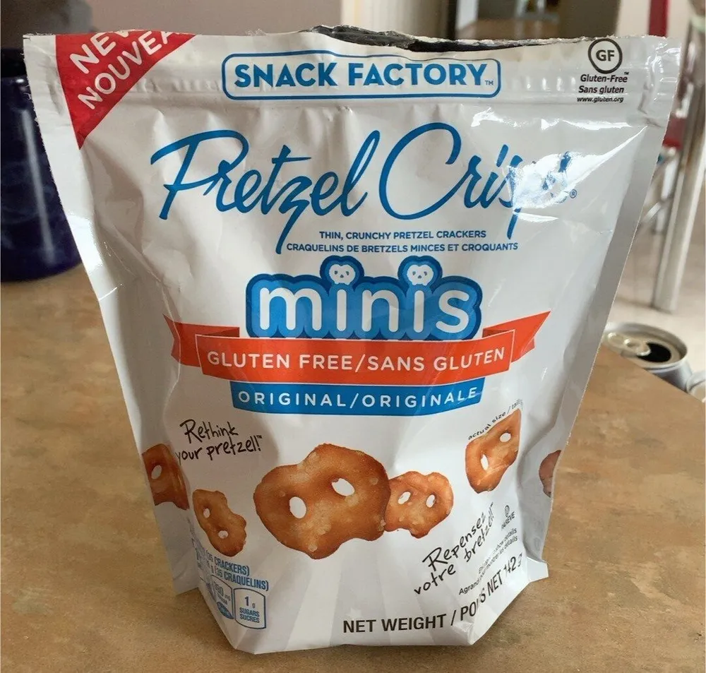 Pretzel crisps minis