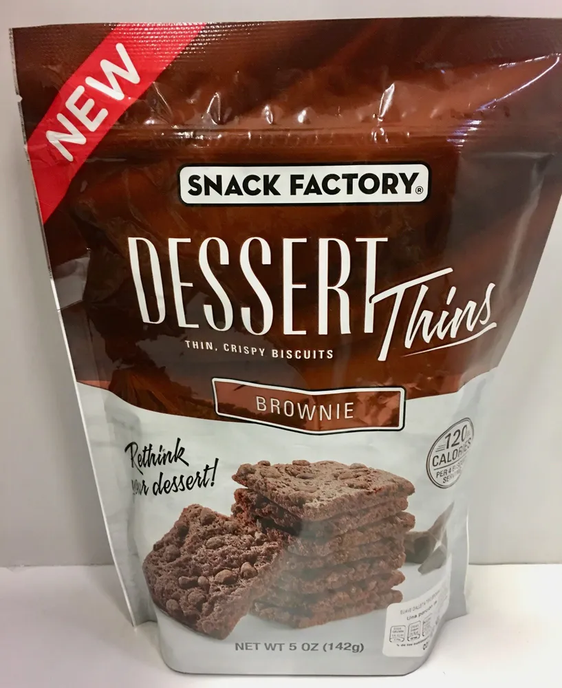 Dessert thin, crispy biscuits