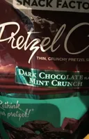 Thin, crunchy pretzel snacks