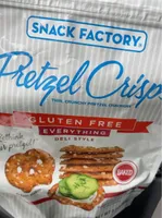 Pretzel Crisps Gluten Free Everything Deli Style Thin, Crunchy Pretzel Crackers