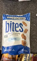 Thin and crunchy pretzel bites