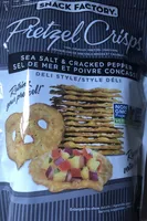 Seat Salt & Cracked Pepper Pretzel Crisps