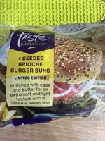 Brioche sesame seed buns