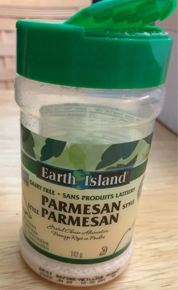 Parmesan Style Grated Cheese Alternative