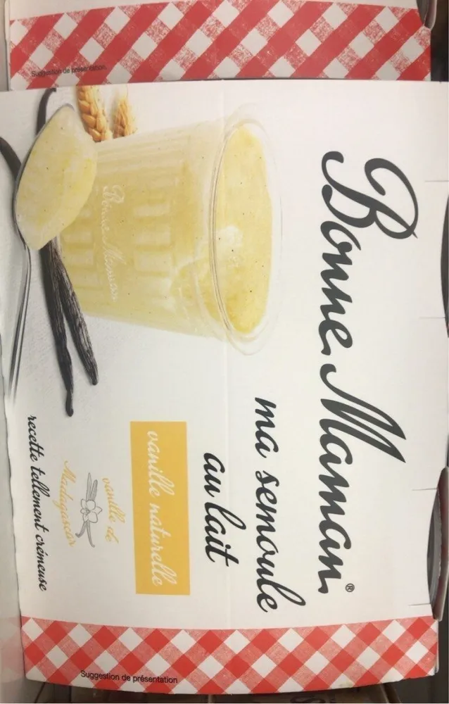 Semoule au lait
