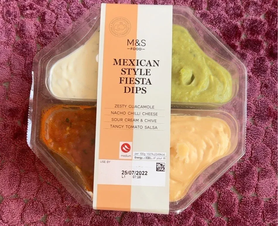 Mexican style fiesta dips