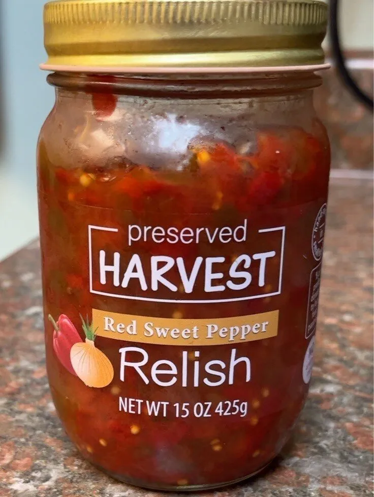 Red Sweet Pepper Relish