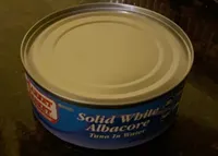 Solid White Albacore Tuna in Water