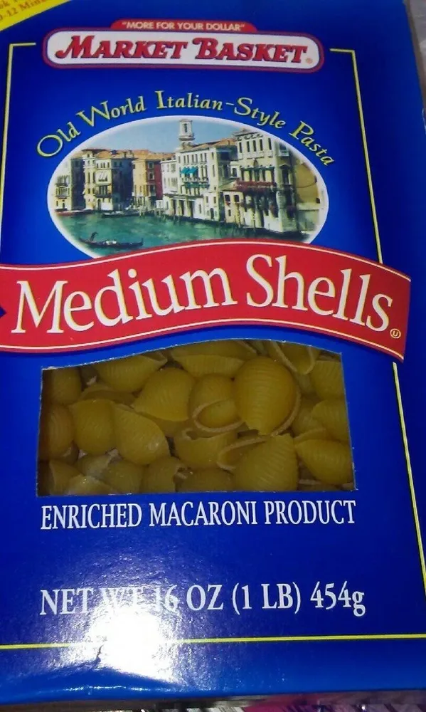 Old World Italian- Style Pasta Medium Shells