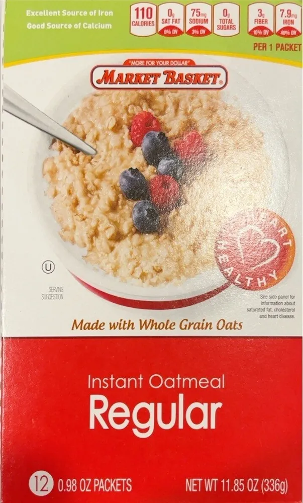 Instant Regular Oatmeal