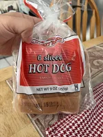HOT DOG ENRICHED ROLLS
