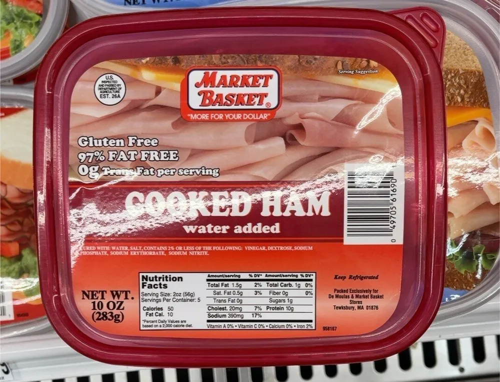 COOKED HAM water added