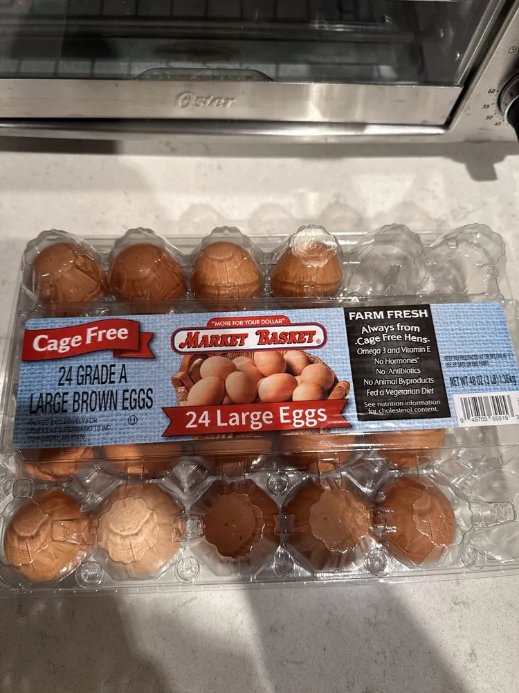 Cage Free Grade A Large Brown Eggs