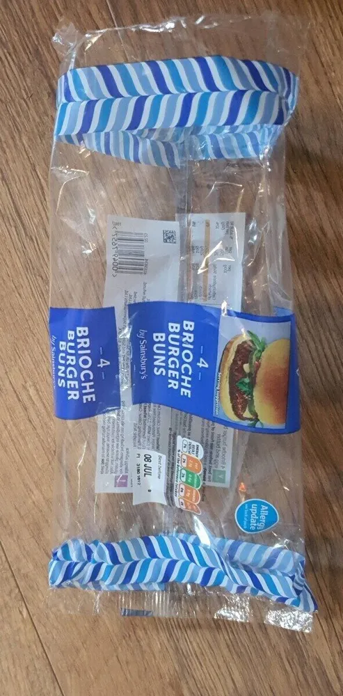 Brioche burger buns