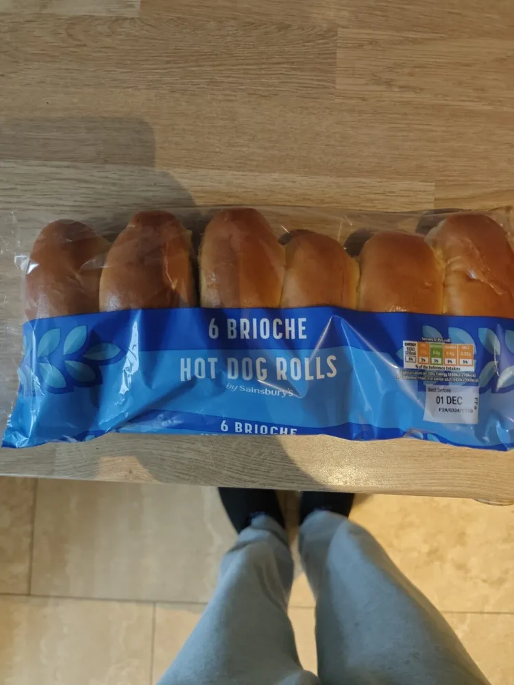 Brioche Hot Dog Roll