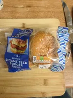 Brioche Sesame Seed Burger Buns