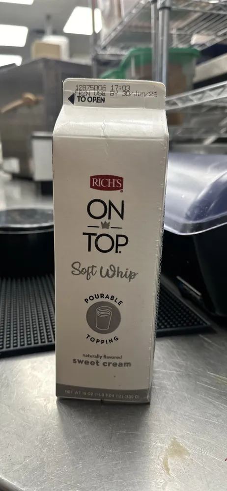 Soft Whip Pourable Topping