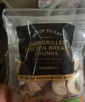 Chargrilled chicken breast chunks