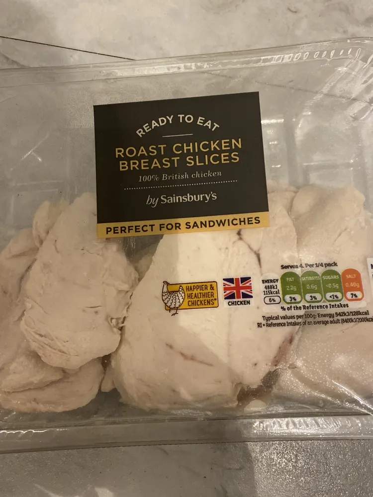 Roast British Chicken Breast Slices