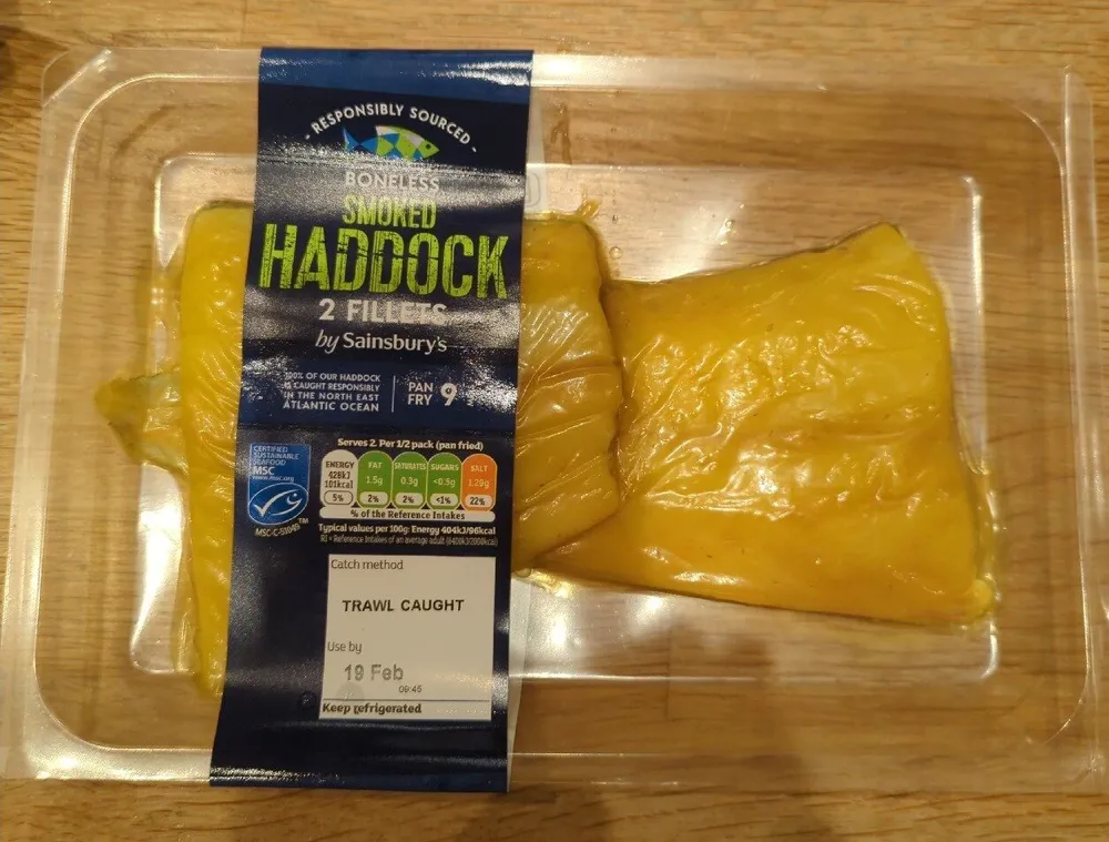 Boneless Smoked Haddock Fillets