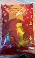Christmas Tree Salted Tortilla Chips