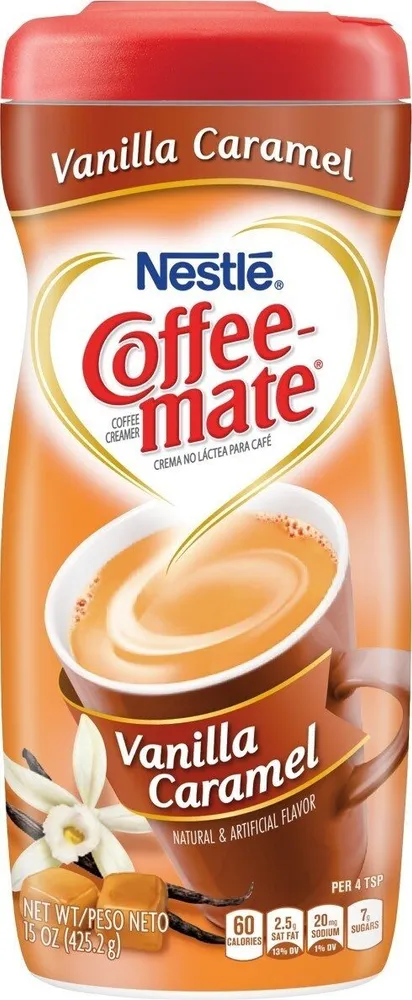 Nestle vanilla caramel coffee creamer