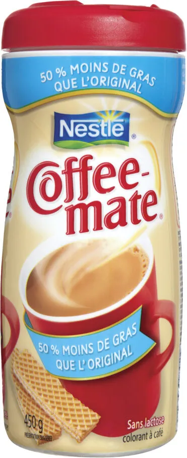 Carnation Coffee Mate Colorant à Café 50% Moins De Gras 450G