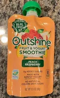 Fruit & Yogurt Smoothies Peach Raspberry
