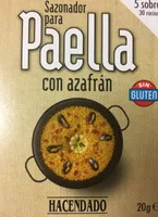 Sazonador para paella con azafrán