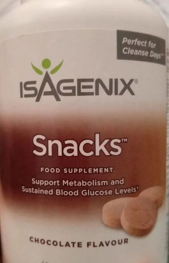 Snacks chocolate flavour