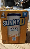 Tangy Orange Vodka Seltzer