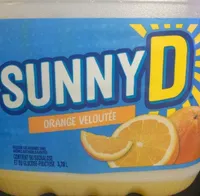 Boisson au agrume orange velouté