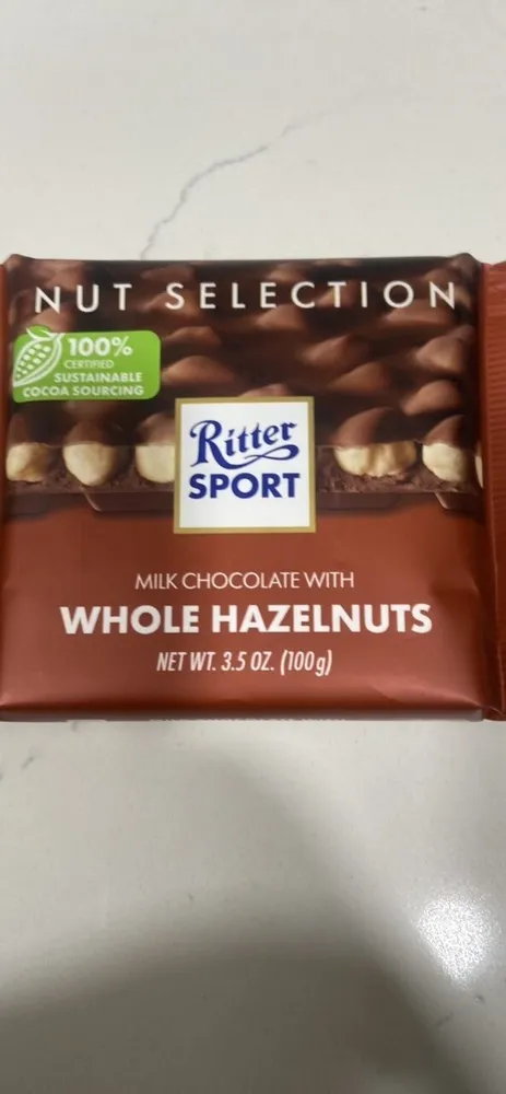 Milk Chocolate with Whole Hazelnuts