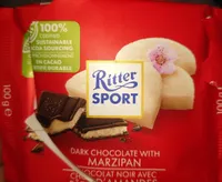 Dark Chocolate with Marzipan Filling