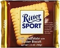 Ritter Sport Minis In Bulk Butter Biscuit, 600 Count